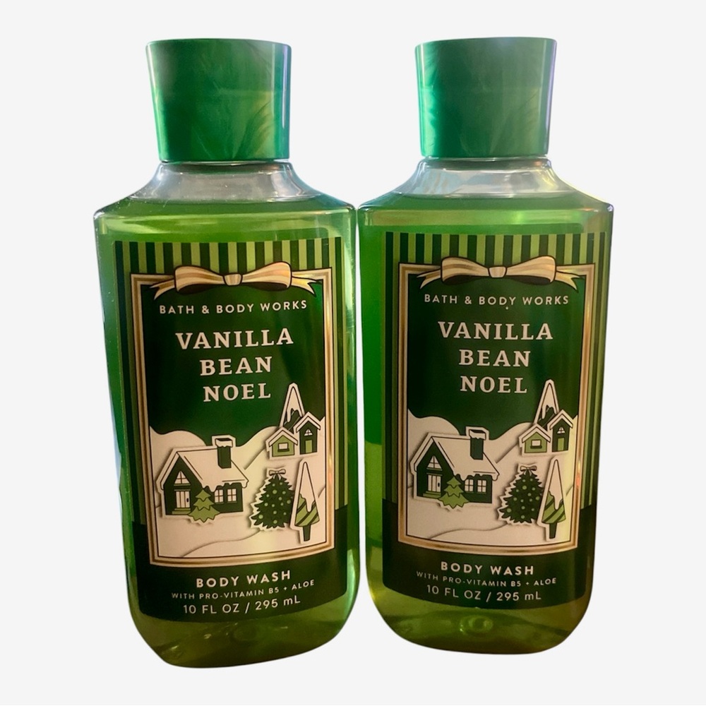 Bath & Body Works Vanilla Bean Noel Body Wash Bundle